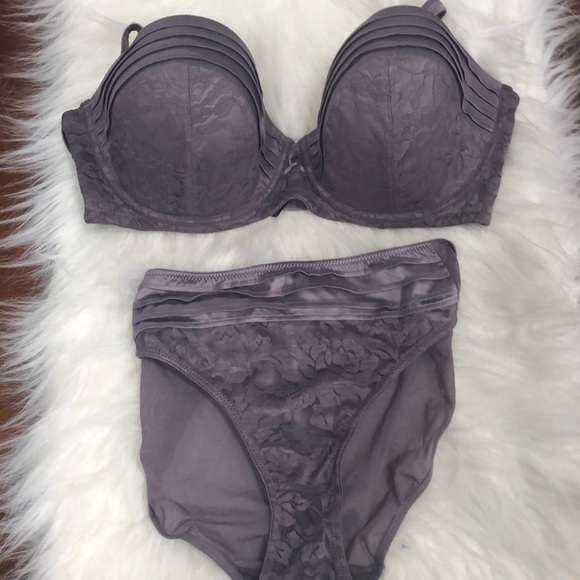 Adore Me Other - SOLD- Beautiful Lavender Satin & Lace Set